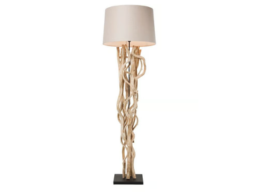 SCULTRA - LED acacia floor lamp by KARE Design - view 2
